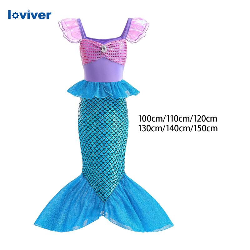 Childrens mermaid sale fancy dress costume