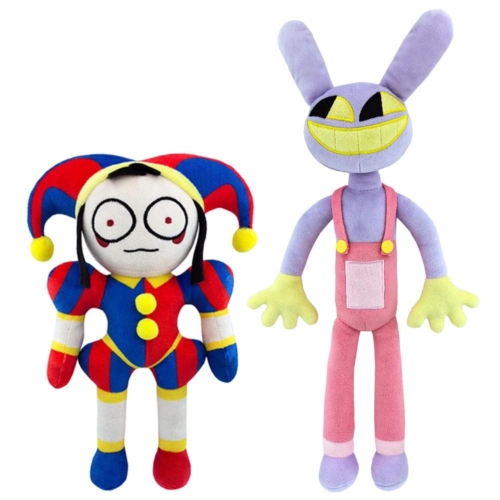 2Pcs The Amazing Digital Circus Plush Pomni Jax Ragatha Zooble Caine ...