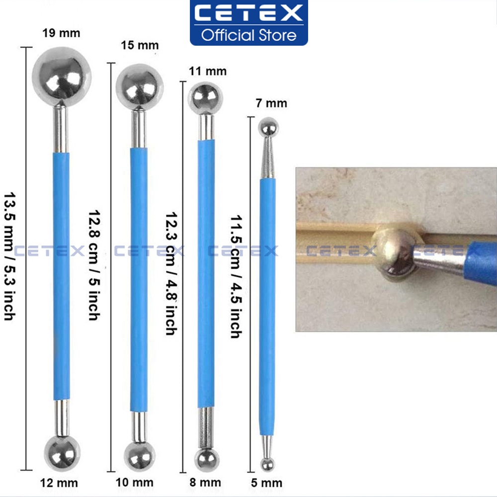 2-component grout roller set - Tile grout set - Grout roller ball ...
