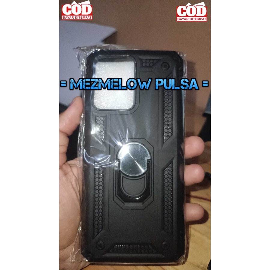 MAGNET ALITA | Hard Case Ring Stand Case Hardcase Armor Case XIAOMI REDMI 10C / XIAOMI POCO C40 - Gambar 3