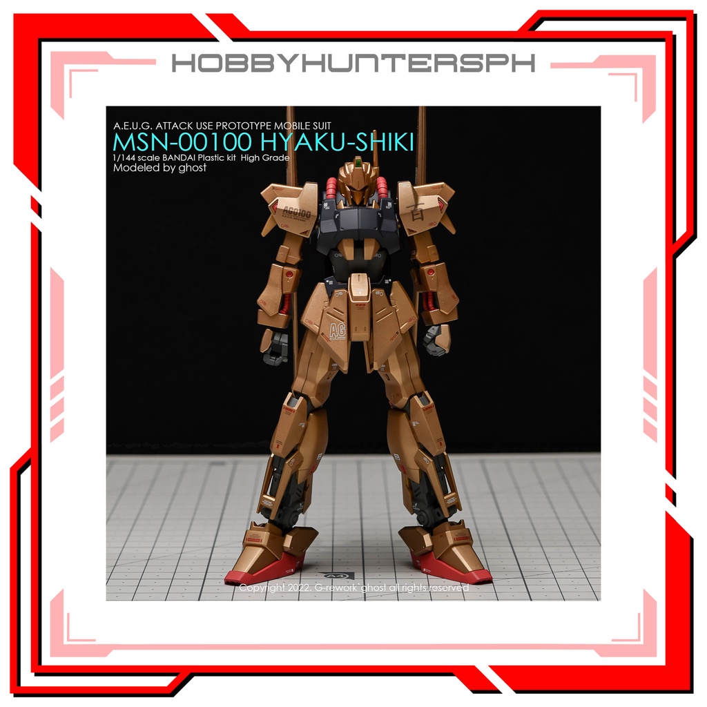 G-Rework: HG Hyaku Shiki (Revive Ver.) Gundam Premium Waterslide Decals ...