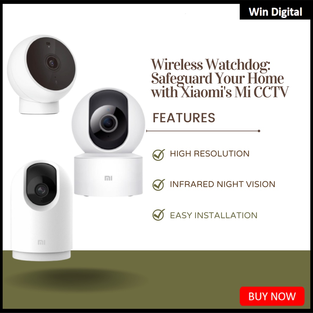 Xiaomi Mijia Smart Camera 1080P WiFi Pan-tilt Night Vision 360