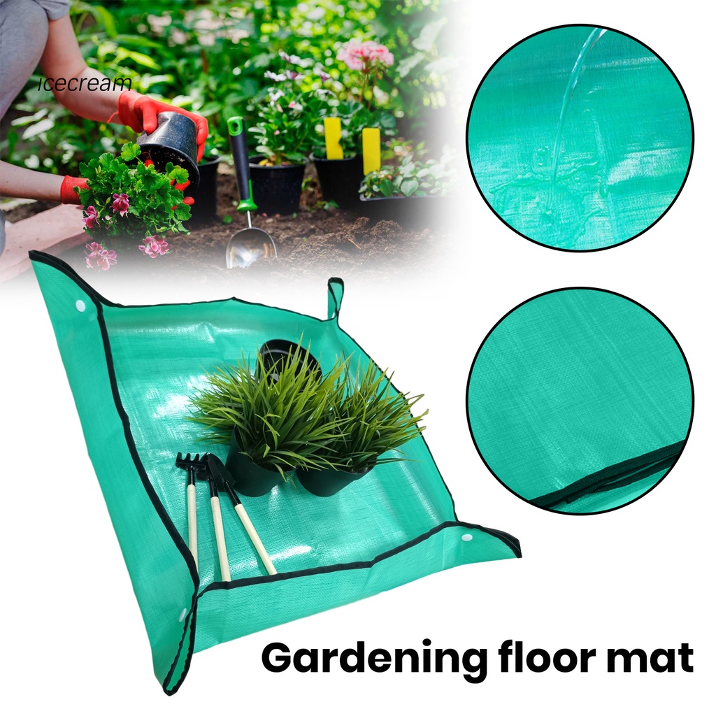 Repotting Mat For Indoor Plant Transplanting And Potting Soil Mess