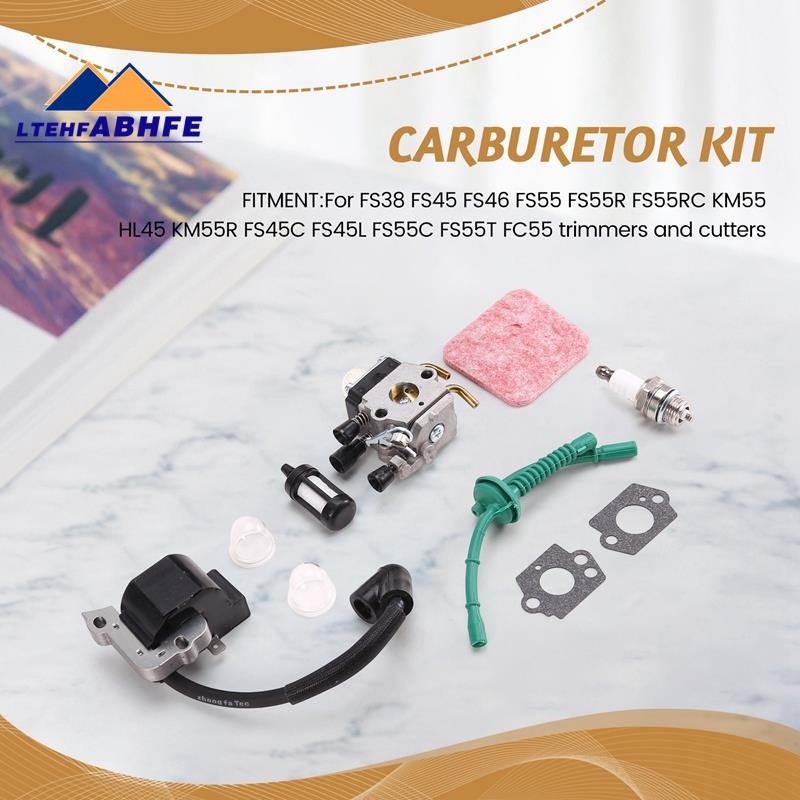 Carburetor Coil for Fs55 Fs38 Fs55R Km55 Fs45 Fs46 Trimmer Kit Lawn ...