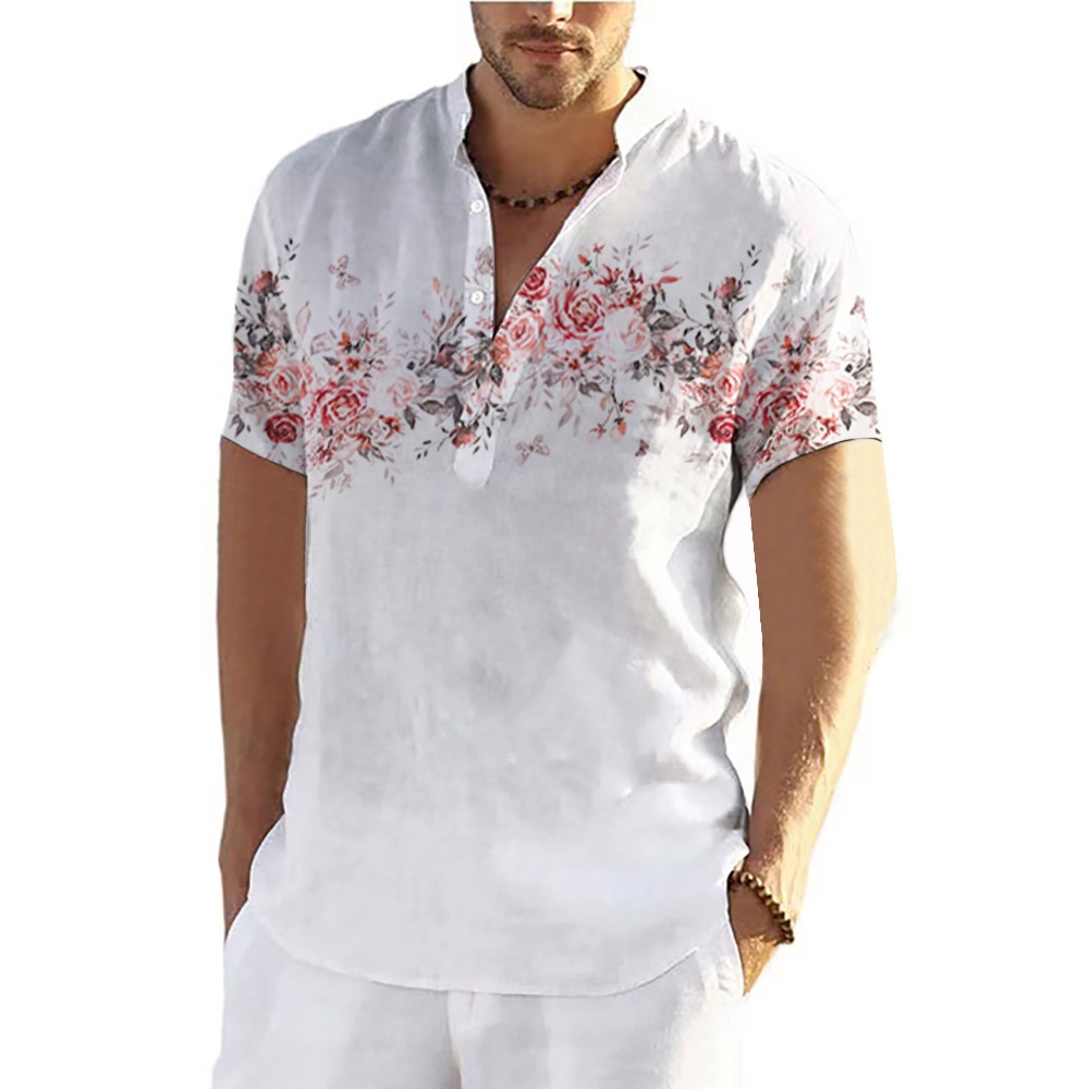 Men's fashion short sleeve on sale shirts