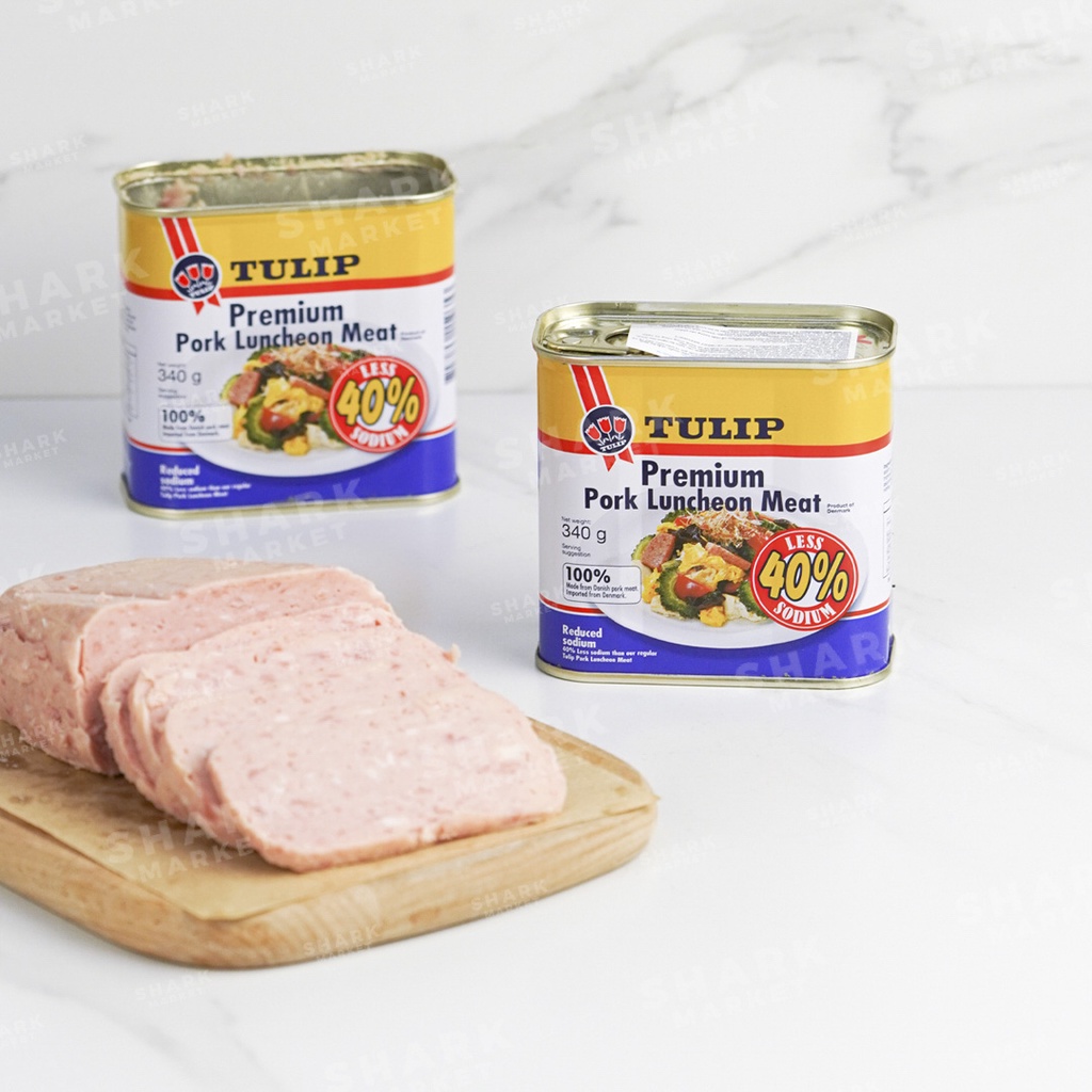 罐头食品 Tulip Danish Pork Luncheon Meat 丹麦制造午餐猪肉 午餐肉 340g | Shopee Singapore