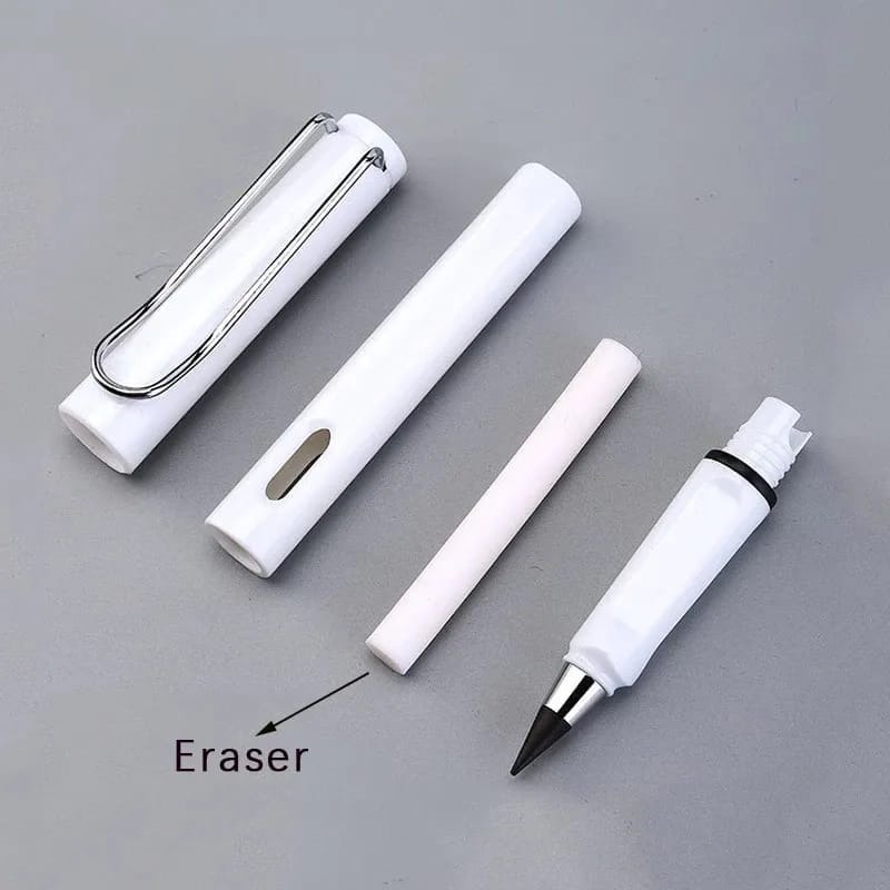 ACCSTORE Pensil Abadi Eternal Plus Penghapus Clip - Gambar 4