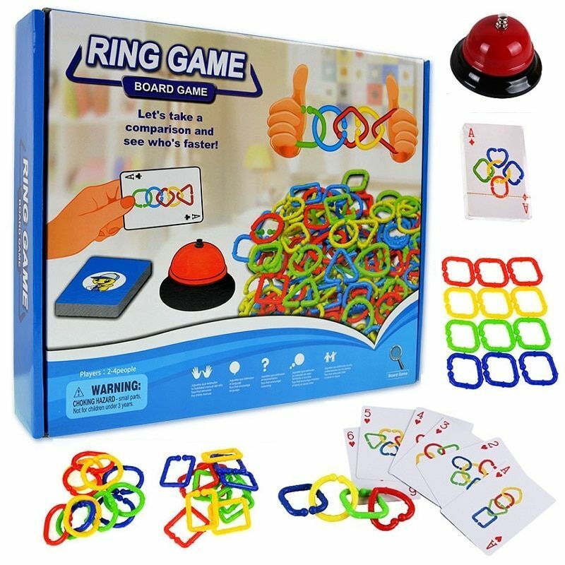[SG] Ring Board Games For Family Logical Color Shapes Cognition ...