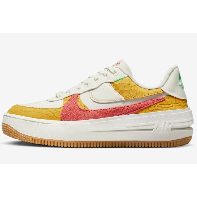 Air force 1 on sale white university gold