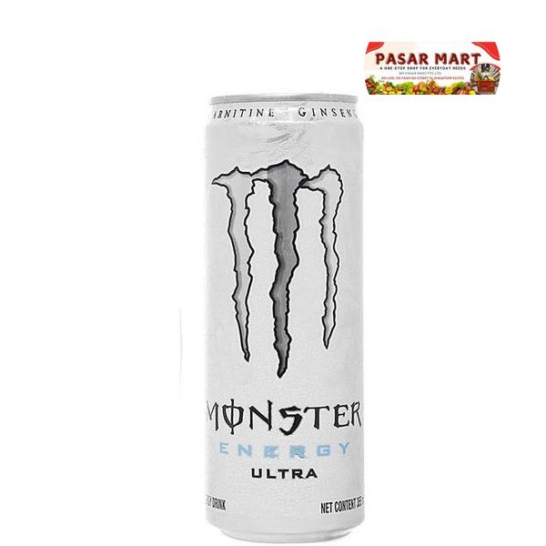 Monster Ultra White Energy Drink 355ml | Shopee Singapore