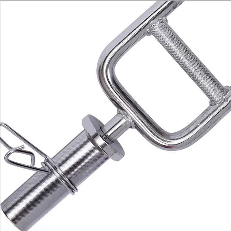 Mesh Bar Barbell Olympic Pole Threaded Rods Ring Bar Integrated Bar