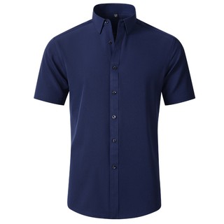 stretch button up