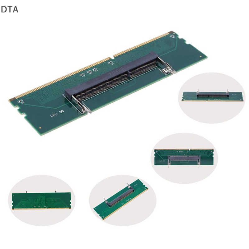 DTA DDR3 DDR4 DDR5 Laptop To Desktop Memory Adapter Card SODIMM To PC