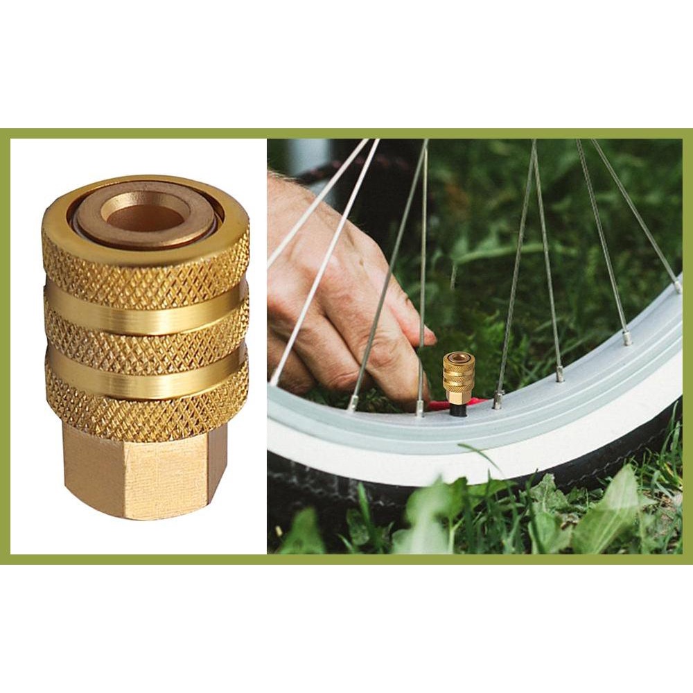 Air Chuck Tire Inflator Nozzle Hose Adapter Inflator Adapter Coupler