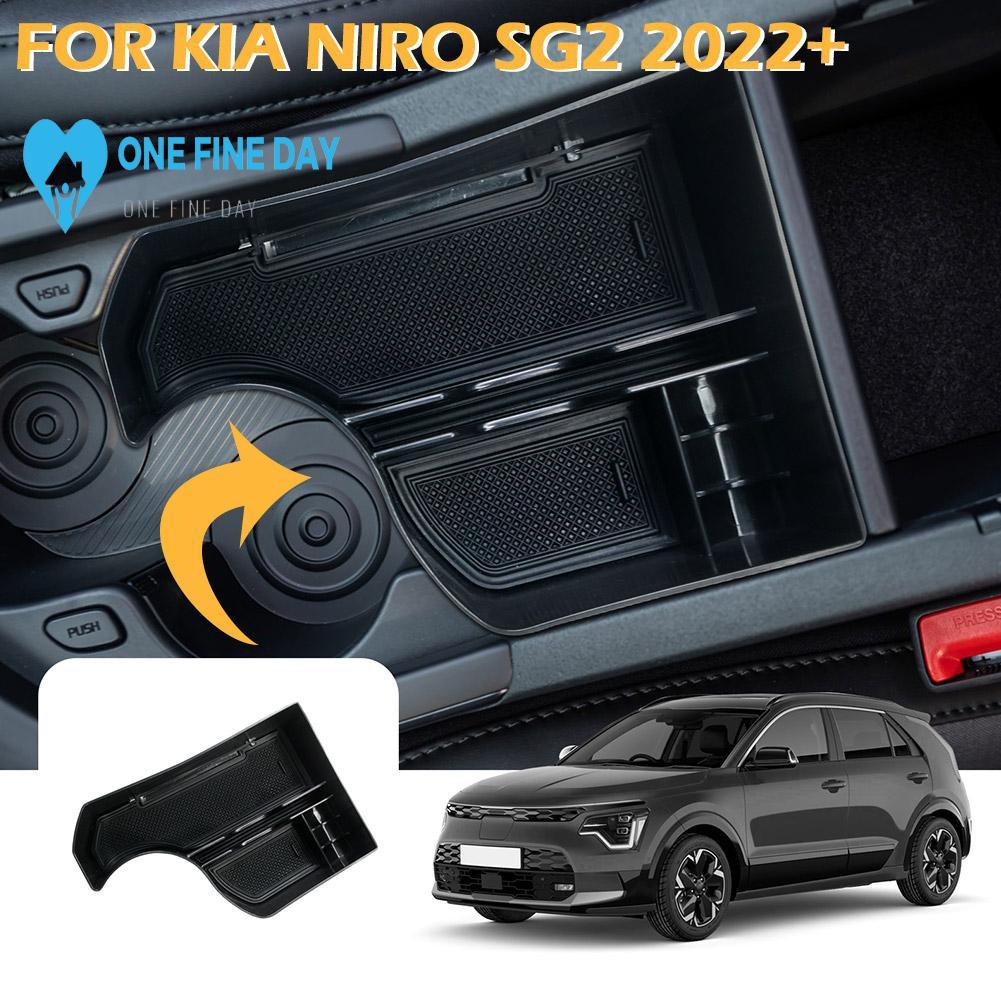 Autokoffer Organiser Voor Kia NIRO EV PHEV e-NIRO 2022-2024, Supercapaciteit Opberg Kofferbak Achterbank Boodschappen Organizer Opvouwbare Hangende Interieuraccessoires,C/Brown