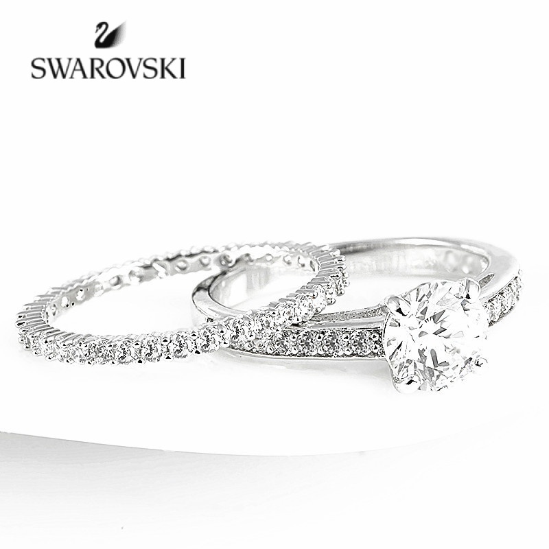 Cheap hot sale swarovski rings