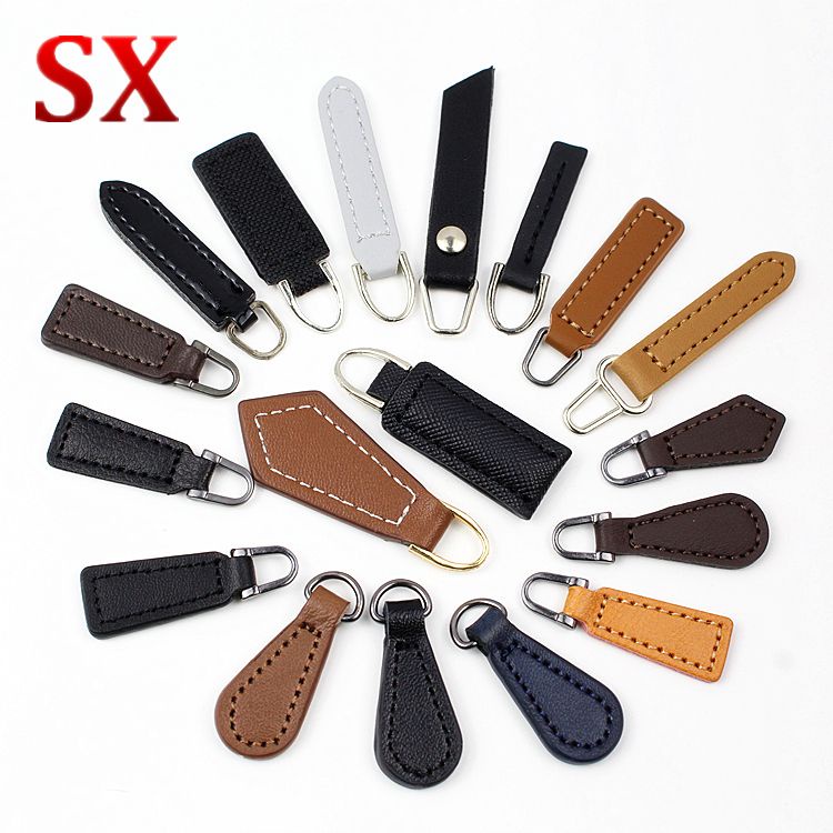 Bag Accessories Zipper Leather Puller Zipper Puller Luggage Accessories ...