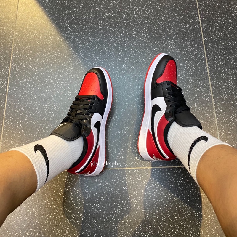 J1 Low Bred Toe 2023 by JD’s Kicks PH Shopee Singapore