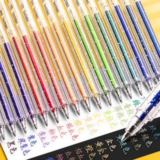 18pcs Glitter Pen, Colored Gel Glitter Pen Set, Glitter Gel Pens For Kids, Glitter  Gel Pens For Adult Coloring Book, Glitter Gel Pens Colored Fine Tip,  Colored Gel Pen For Note Taking