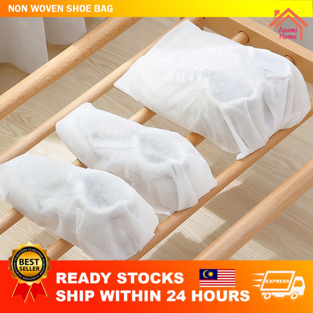 Non woven shoe bag clearance