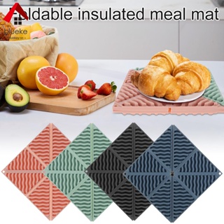 Joie Folding Silicone Trivet - Non Slip Heat Resistant Hot Pad Table