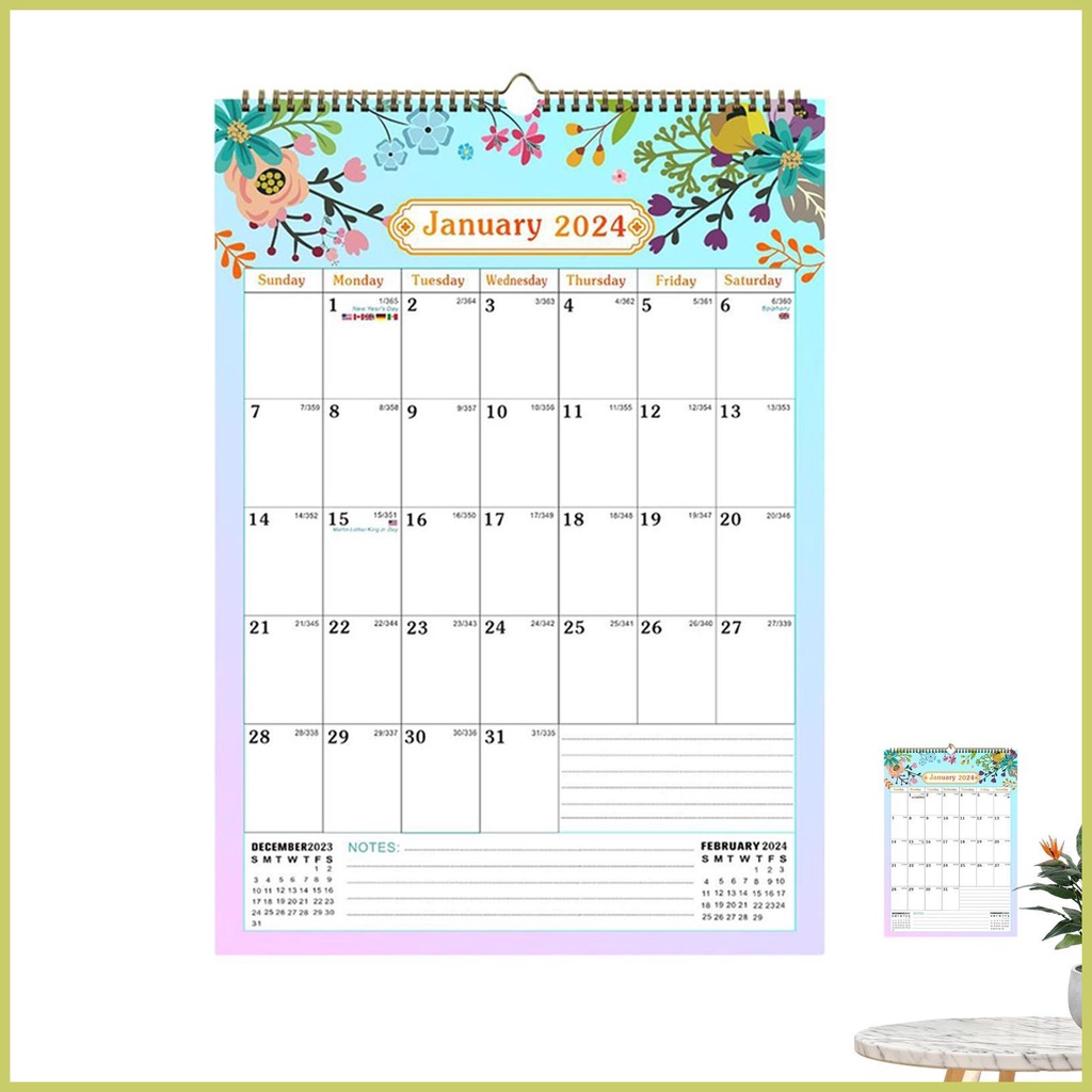 Calendar 20242025 Planner Creative Decorative Wall Calendar 2024