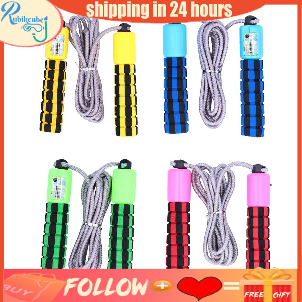 Rubikcube Jumping Ropes Jump with Electronic Counter Counting Skipping ...