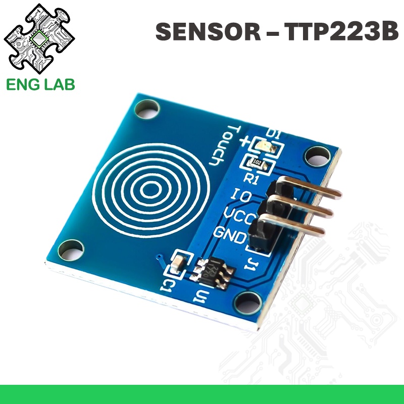 ENGLAB TTP223B Touch Detection Button Capacitive Touch Module Touch ...