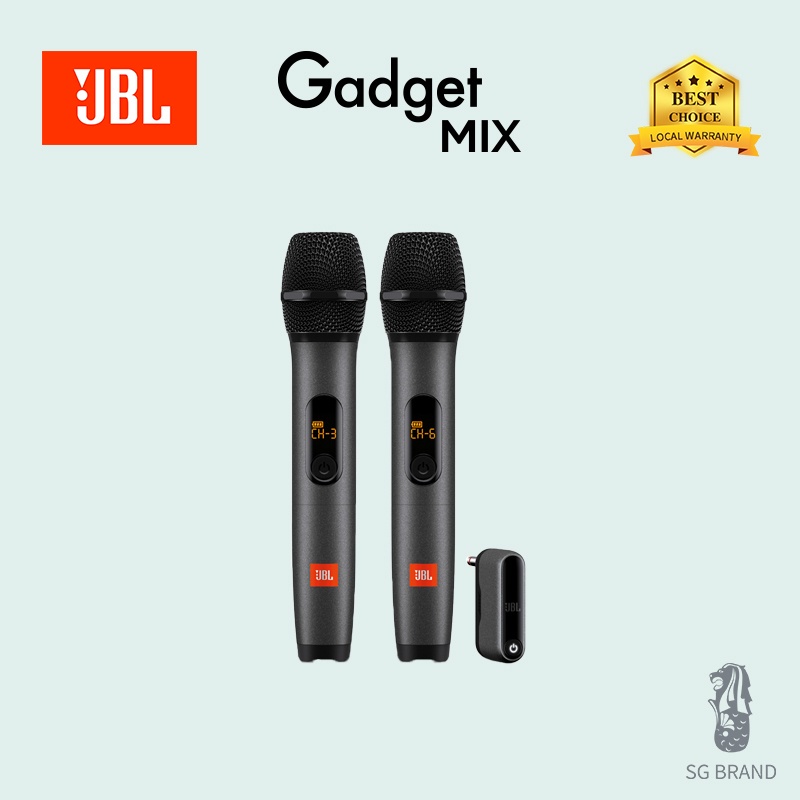 Gadget MIX JBL WIRELESS MICROPHONE Wireless Dual Microphone