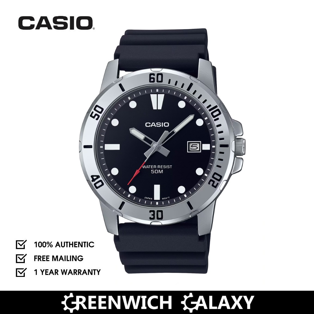 Casio Analog Sports Watch (MTPVD011E) Shopee Singapore