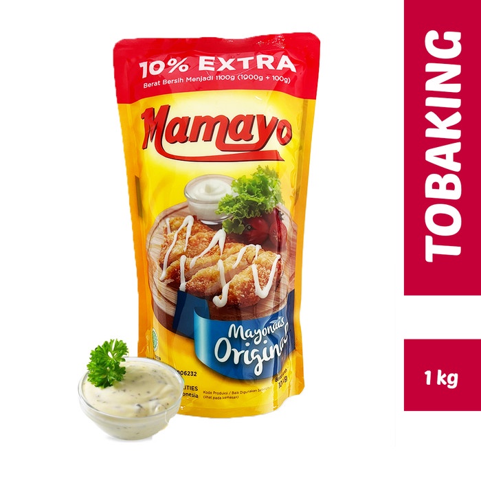 Mamayo Mayonnaise 1 kg Mayonnaise Original Mayonais 1000 gr | Shopee ...