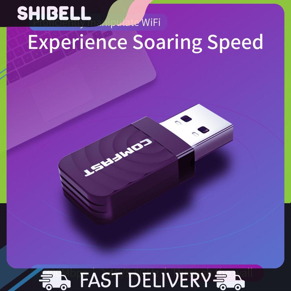 COMFAST CF812AC Mini USB 3.0 Wireless Network Card 300/1300Mbps