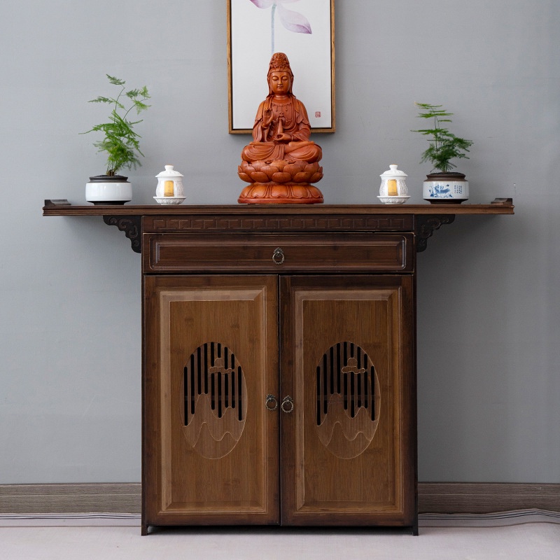 H-Y/ Altar Buddha Shrine Home Table for God of Fortune Chinese Style ...