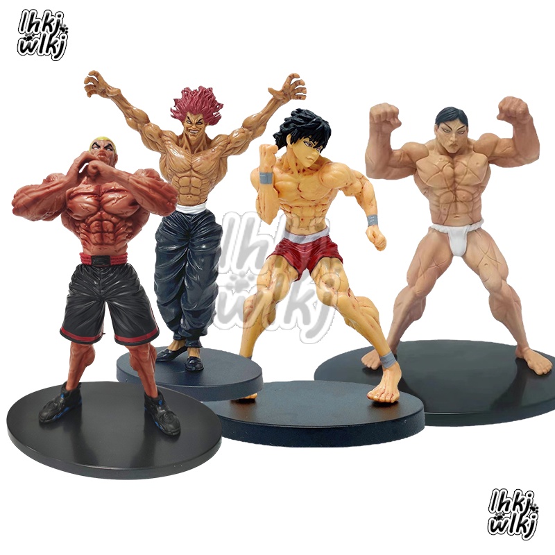 Anime Hanma Baki Action Figure Boy Baki Hanma Yujirō Jack Hanma Huashan ...