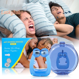 Anti Snoring Devices 6PCS Silicone Magnetic Anti Snoring Device Nose Clip  for Snoring Solution Promote Quiet Restful Sleep