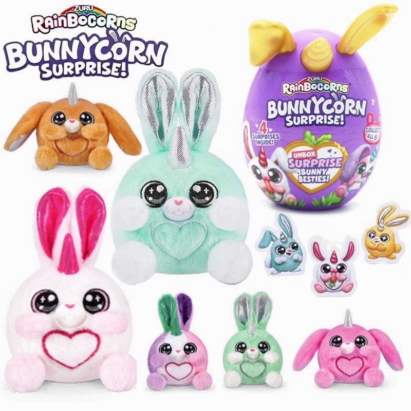 Zuru Rainbocorns Bunnycorn Unicorn Cute Bunny Family Surprise