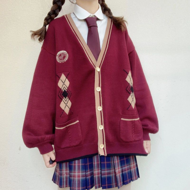 Jk Uniform Suit Jacket jk Skirt Knitted Sweater Sailor Uniform Three