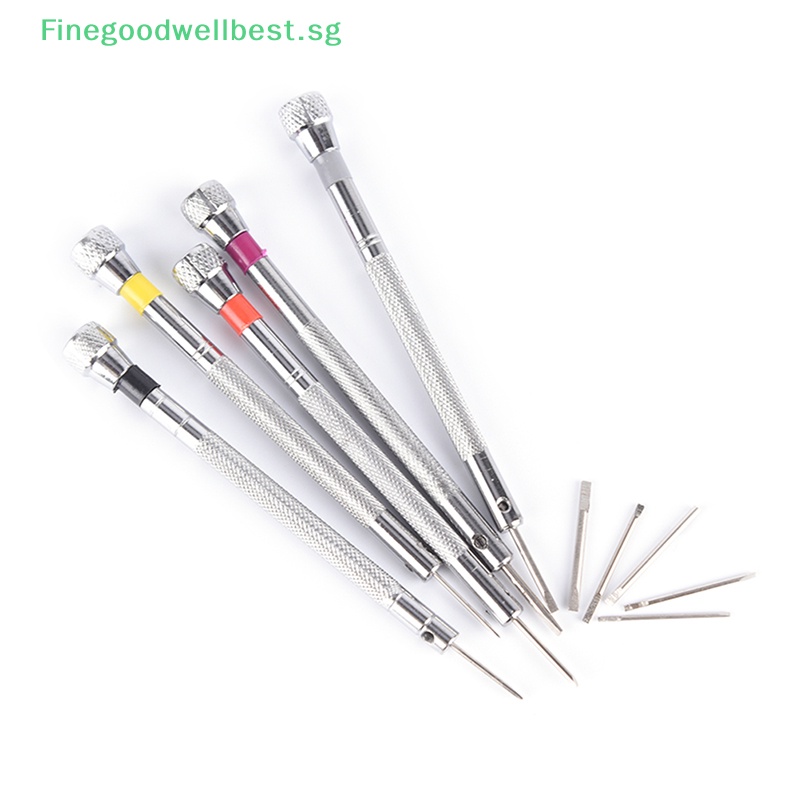 FBSG 5pcs Steel Watch Screwdriver Watches Band Link Pins Removal Repair Kit tool HOT