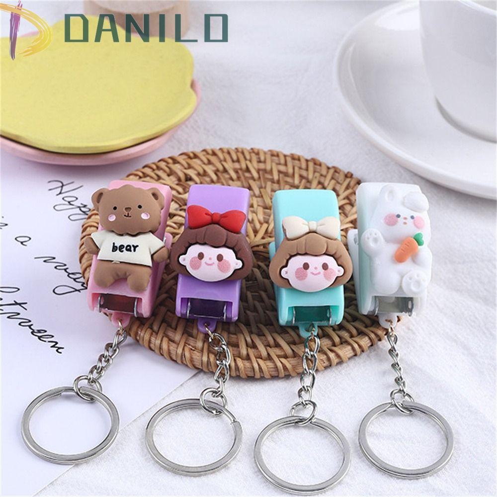 DANILO1 Mini Stapler Keychain Office Cute|Color Student Cartoon ...