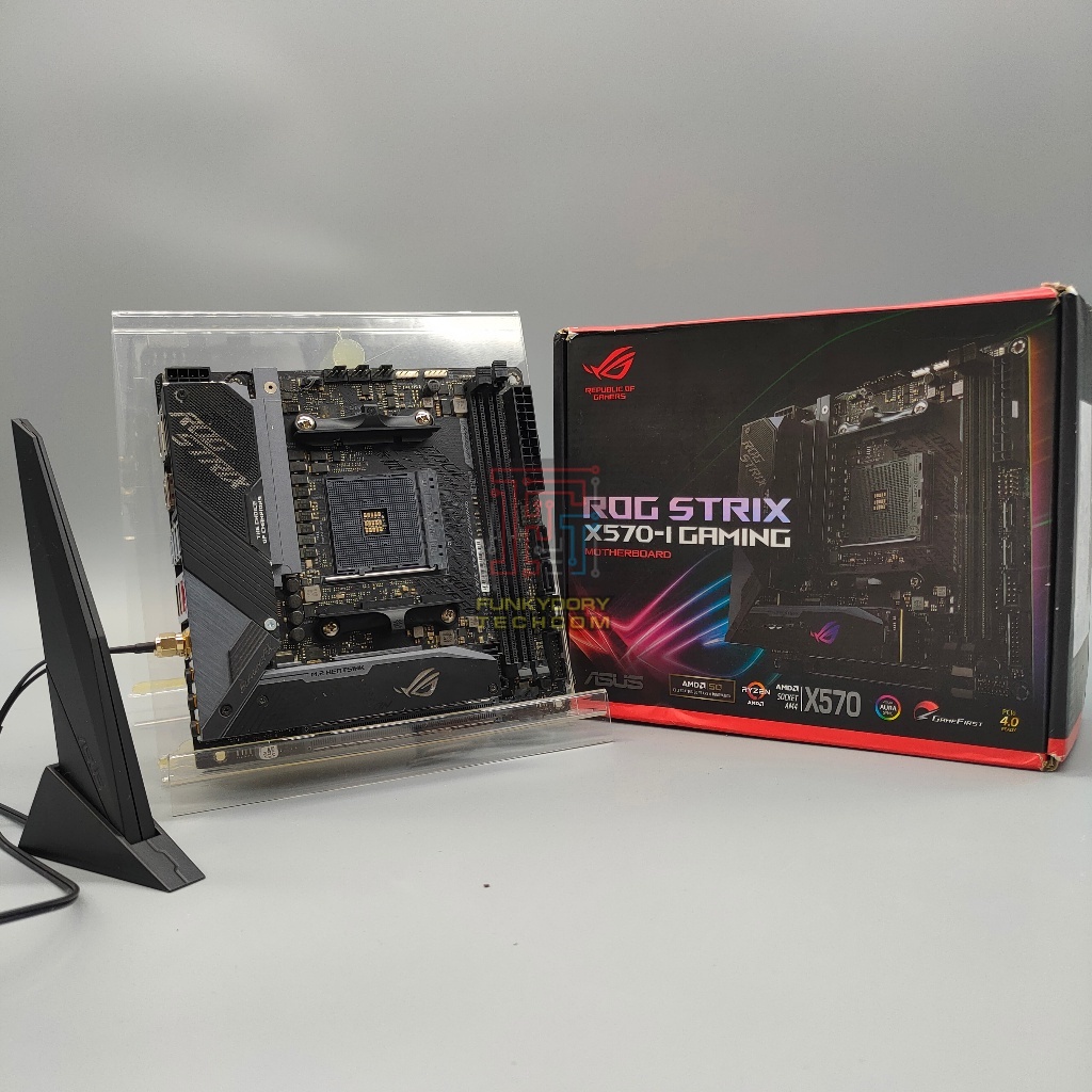 Asus ROG STRIX X570I GAMING Mini ITX AM4 Motherboard Shopee Singapore