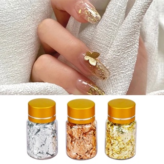 1pcs Gold Foil Flakes For Resin, Paxcoo Imitation Gold Foil Flakes Metallic  Leaf For Nails, Painting, Crafts, Slime And Resin Jewelry Making