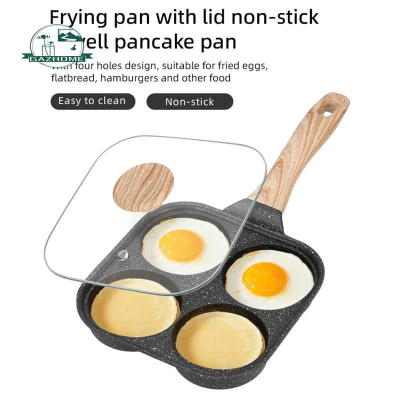 BRA Efficient Duo Double Omelet Pan, Cast Aluminium With Non-Stick PFOA, Suitable For All Hobs Including Induction 20 Cm