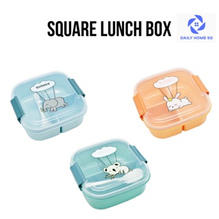 Sanrio Hello Kitty Kuromi Lunch Box Grid Child Fruit Bento Box Cute Cartoon  School Office Portable Bento Box Lunch Bag Kitchen - AliExpress