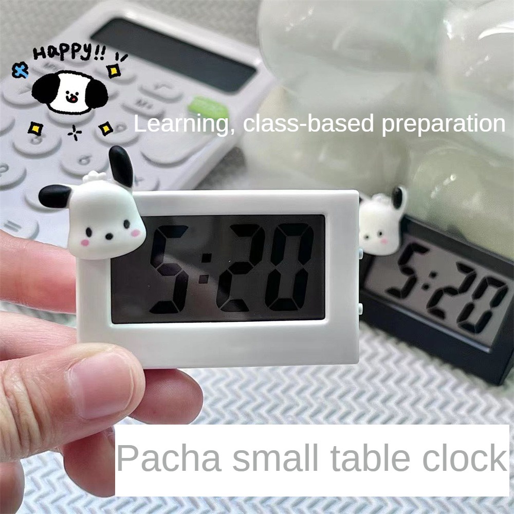 Sanrio Pochacco Mini Table Clock Mini Digital Clock Portable Table ...