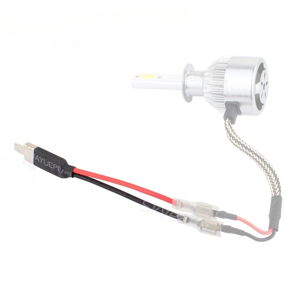 Single h1 Adapter Cable One For Two Extension Car Modified led Lamp ...