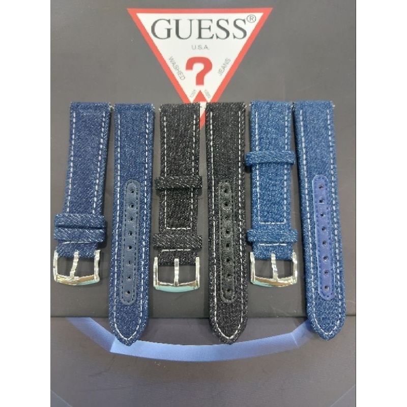 Guess watch best sale jeans strap