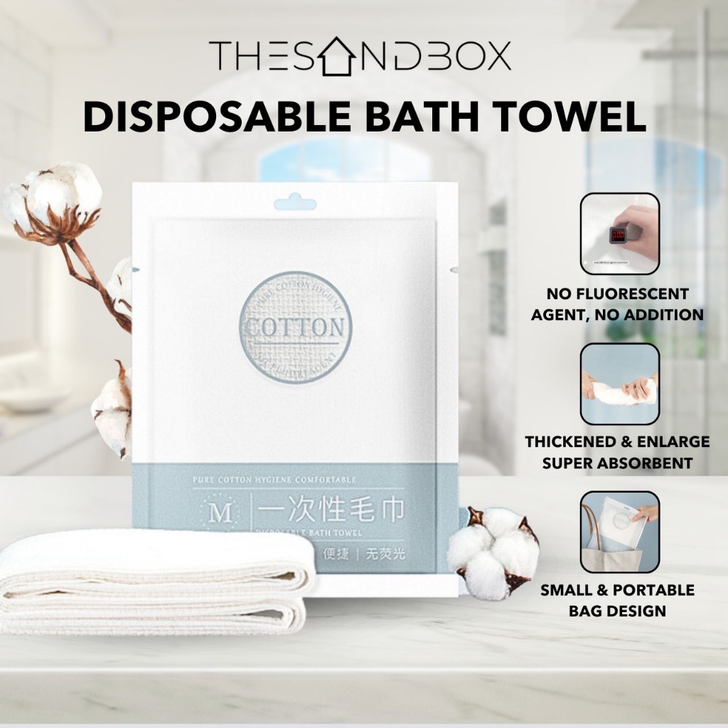 Disposable discount bath towels