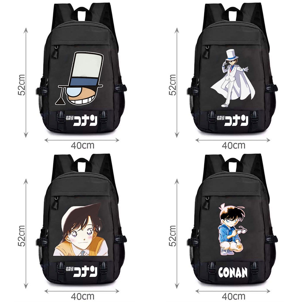 bag Conan Cheap conan Backpack Kaito kid Backpack For Both Men And