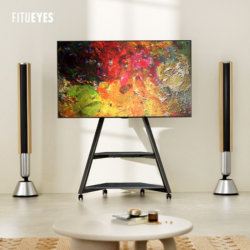 Universal removable largesize TV stand floormounted TV rack 65/75/85