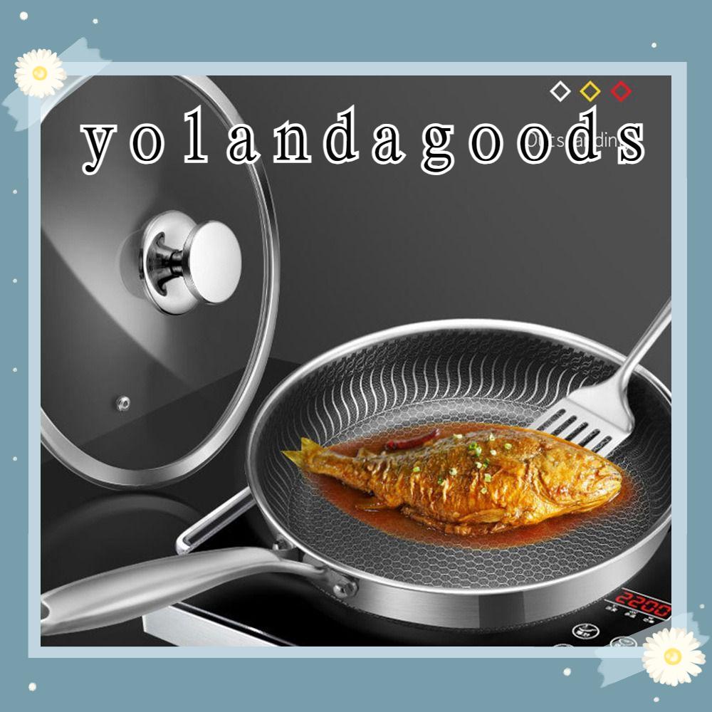 YOLA 26cm Frying Pan High Quality 316/304 Stainless Steel Nonstick